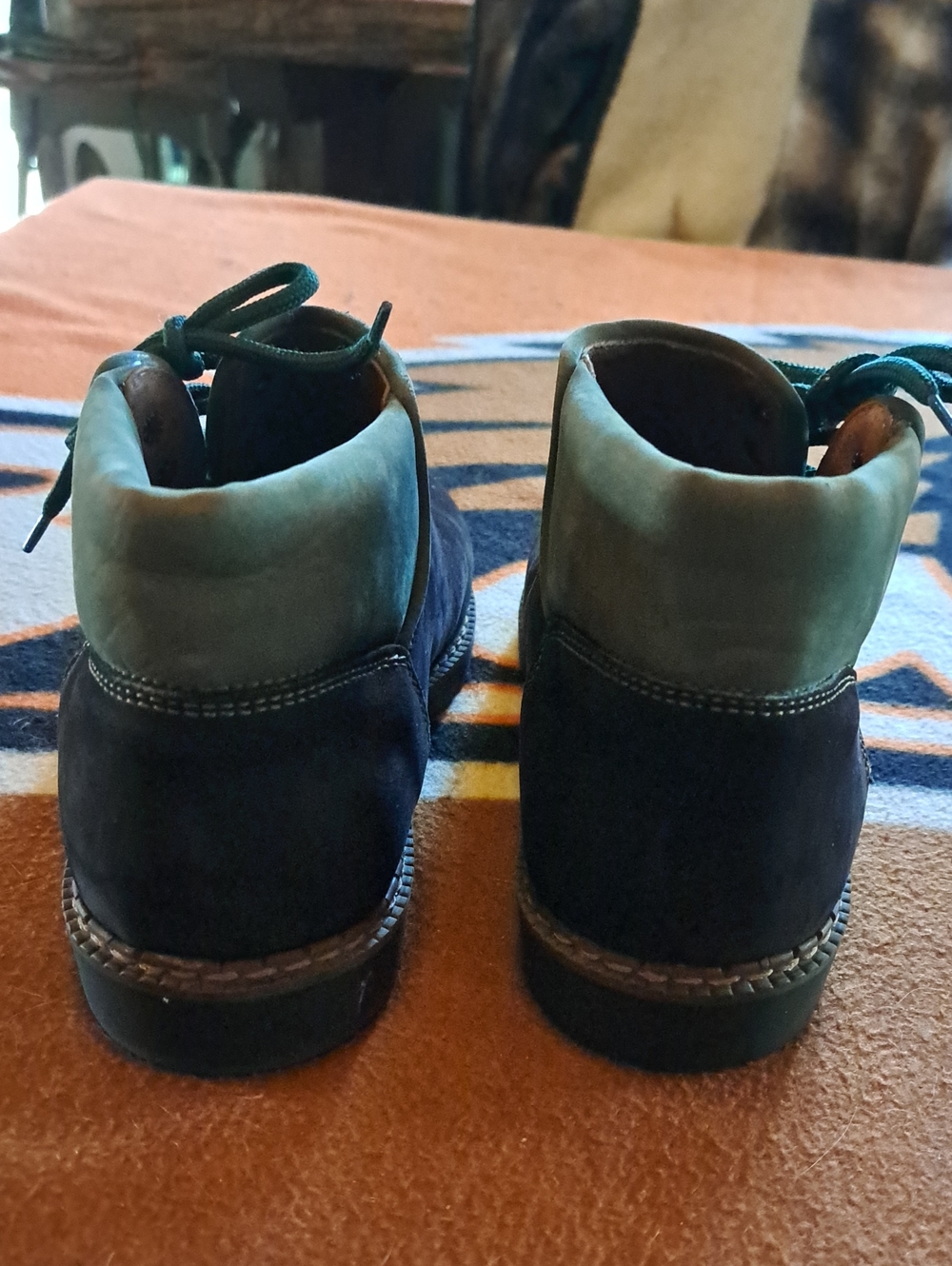 NWOT Sudtiroler Schuhe Brown Boots Size 40 (9 ish) W/ Cute Detailing - Picture 2 of 7